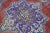 Red 1980s Victorian Purple Medallion Rug For Sale - Image 8 of 13
