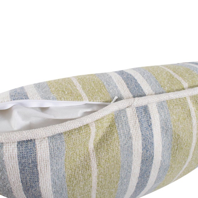 2020s Indoor/Outdoor Pillow 24 x 24 Dune Moss For Sale - Image 5 of 11