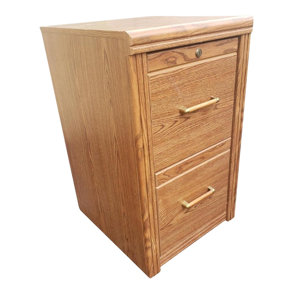 TwoDrawer Locking Filing With BuildIn Hanging File Folder