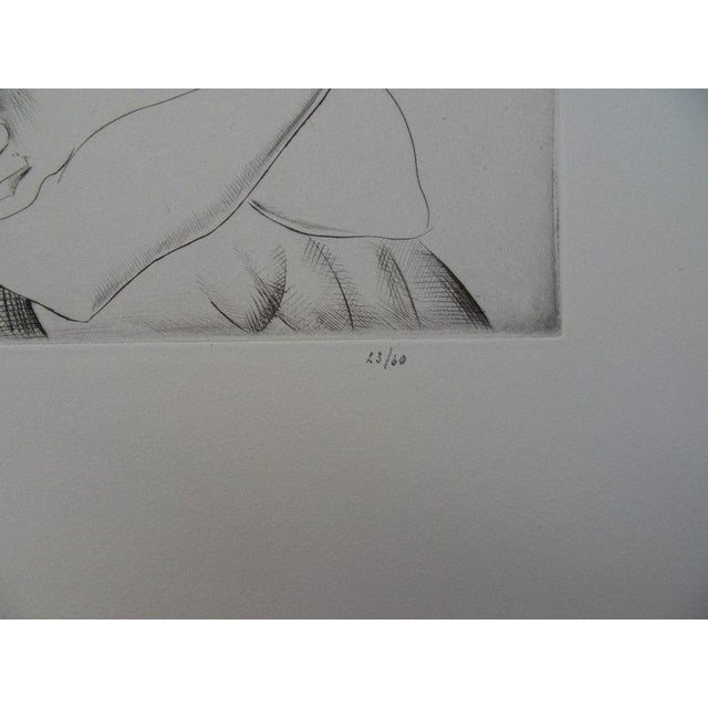Mily Possoz, Les jeunes filles du village, Etching For Sale - Image 6 of 8