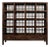 Antique Chinese Elm Lattice Bookcase Cabinet, 19th Century – Scholar’s Display Cabinet For Sale