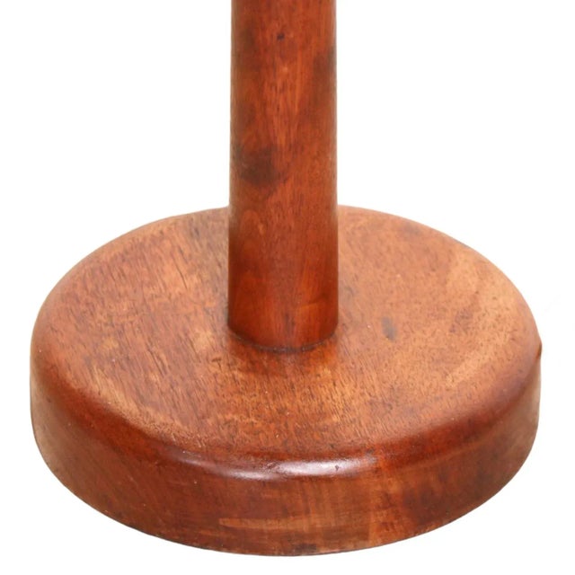 Mid Century Modern Danish Style Wood Floor Lamp C 1950/1960’s For Sale - Image 10 of 13
