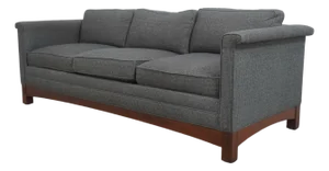 Stickley Arts & Crafts Cherry Upholstered Sofa
