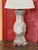 Mid 20th Century Stone Baluster Lamps on Lucite Bases - a Pair For Sale - Image 4 of 12