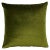 Traditional Schumacher Venetian Silk Velvet 20" Pillow in Moss For Sale - Image 3 of 3
