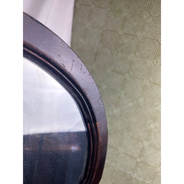 Late 19th Century Antique Queen Anne Style Mirror For Sale - Image 5 of 6