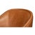 Barrel-Back Swivel Lounge Chair, Chestnut Brown Leather For Sale - Image 9 of 12