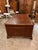 Mid-20th Century Chippendale Style Mahogany Partners Executive Desk With Embossed Leather Top, Circa 1950s For Sale - Image 15 of 18