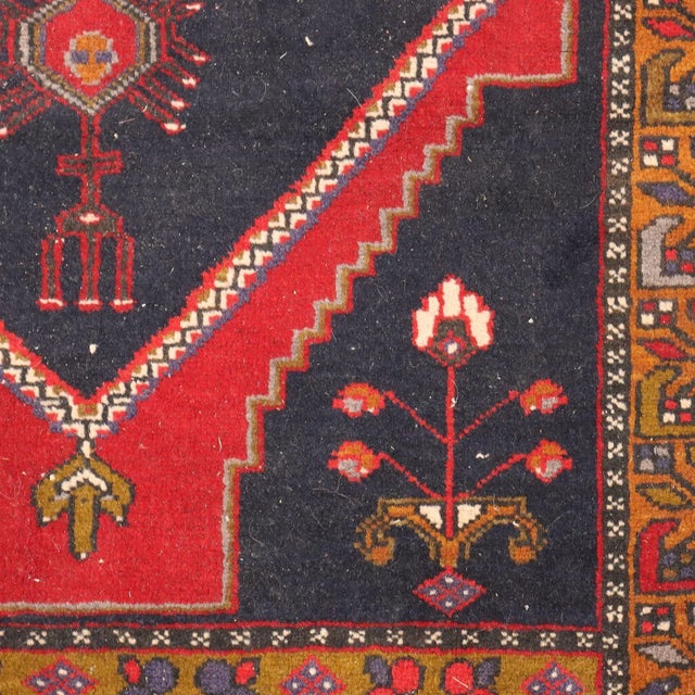 Jorun Rug in Cotton and Wool, Turkey For Sale - Image 6 of 9