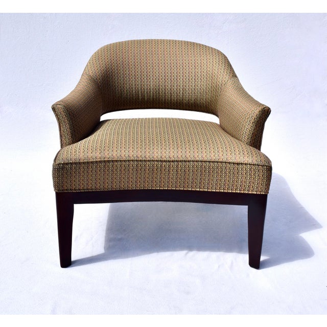 Thomas O'Brien Continental Club Chair in the Manner of Erwin Lambeth For Sale - Image 15 of 15