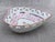 Traditional Vintage Hand Painted Reticulated Porcelain Heart Dish For Sale - Image 3 of 10