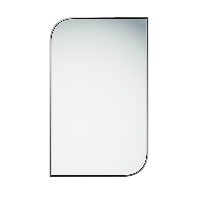 Silver Regina Andrew Amara Mirror, Polished Nickel For Sale - Image 8 of 8