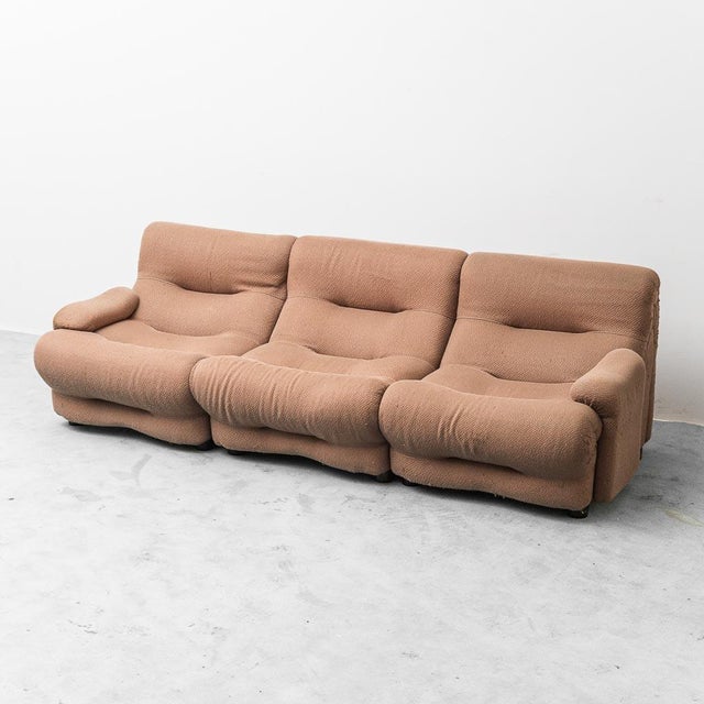 Rezia Three-Seater Modular Sofa by Emilio Guarnacci for 1P, 1970s, Set of 3 For Sale - Image 14 of 14