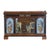 19th Century Italian Overmantel Mirror With Painted Urn Panels For Sale