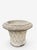 Vintage Cast Stone Basket Weave Garden Planter For Sale - Image 4 of 10
