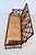 Faux Bamboo Settee With Leather Cushion, Tortoise Shell Finish For Sale - Image 10 of 15