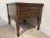 Mid-Century Modern Vintage Mid Century Walnut Rectangular 2-Drawer Side Table with Straight Legs For Sale - Image 3 of 10