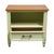 Late 20th Century Bassett Furniture Ticino Collection Cream Painted 24" Nightstand W. Solid Cherry Top 238-96-270 For Sale - Image 5 of 10