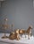 Metal Vintage Victorian Bell, Horses and Dog in Brass, 1920, Set of 4 For Sale - Image 7 of 7