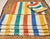 Mid-Century Modern Mid 20th Century Mid-Century Modern French Striped Tea Towel Napkins - Set of 6 For Sale - Image 3 of 10