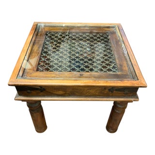 20th Century Mission Style Side Table For Sale