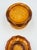 Glass 1960s Indiana Sandwich Glass Tiara Amber Canister & Lid For Sale - Image 7 of 10