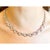 Modern 14 Karat Diamond Necklace 27.1 Grams Weight For Sale - Image 3 of 12