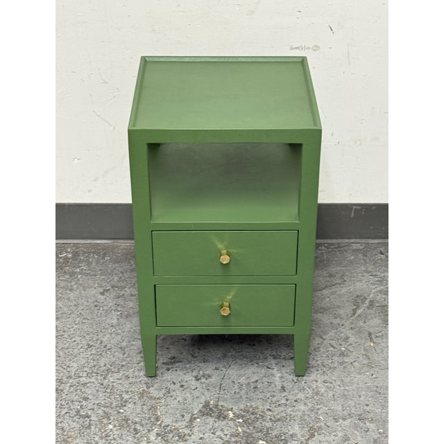Made Goods Jarin Nightstand, Moss For Sale - Image 11 of 12