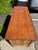 Early 20th Century Vintage Industrial Desk With Integrated Swing-Out Stools For Sale - Image 5 of 18