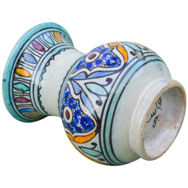 Antique Andalusian Ceramic Vase For Sale - Image 9 of 10