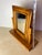 Vintage Handmade Carved Pine Tabletop Picture Frame on Stand, Rustic Folk Art Photo Display For Sale - Image 11 of 11