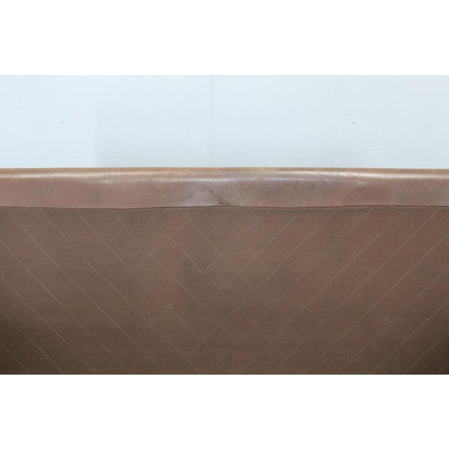 Mid-Century Danish Two-Seat Leather Sofa by Svend Skipper, 1960s For Sale - Image 13 of 18