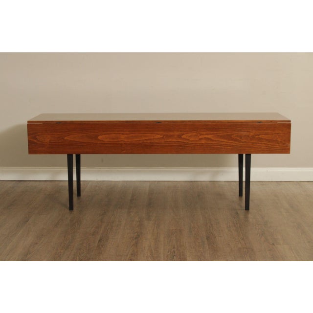 Wayne Kramer Custom Crafted Drop Leaf Harvest Dining table For Sale - Image 16 of 18