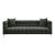 Bea Grey Velvet Sofa For Sale