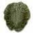 Vintage Olfaire Majolica Cabbage Leaf Bowl For Sale