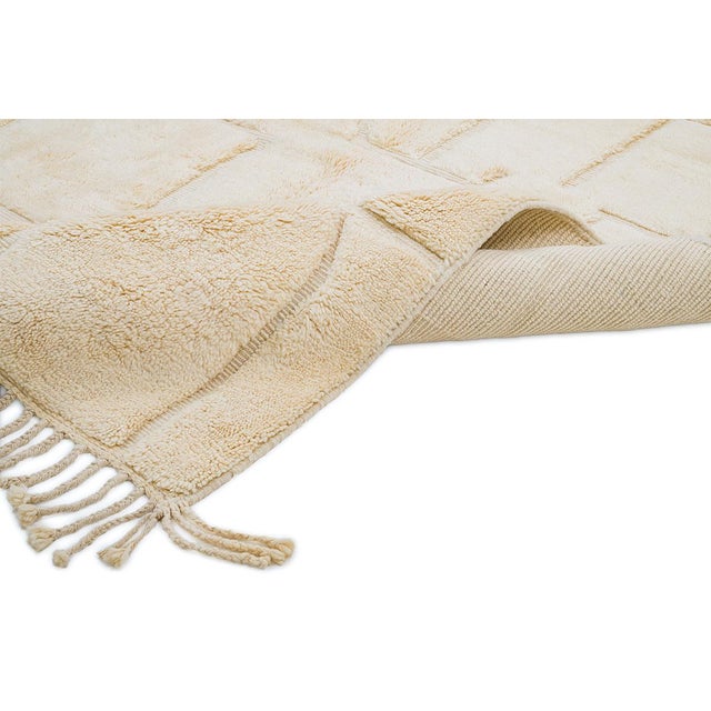 Hand-Knotted Wool Rug by Azele Studio For Sale - Image 6 of 12