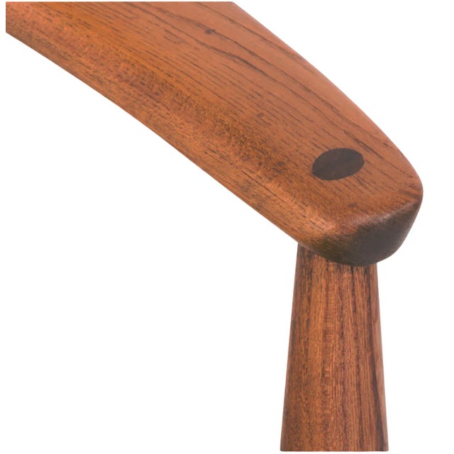 Danish Armchair by Illum Wikkelso for Niels Eilersen, 1950s For Sale - Image 9 of 10