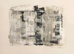 "Untitled 86" Contemporary Abstract Acrylic Painting by J. Kent Martin