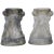 Pair of Cast Concrete Cherub Pedestals For Sale - Image 13 of 13