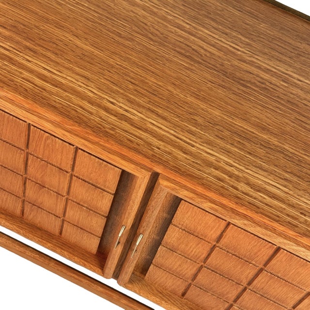 1940s Vintage 1940's Danish Oak Cabinet For Sale - Image 5 of 6