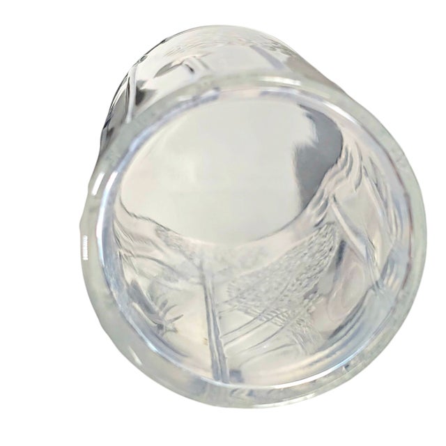 Iittala Finland Oiva Toikka Nuutajärvi Flora Drinking Glass – 5.25” Tumbler For Sale - Image 9 of 9