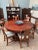 Cherry Dining Table and 8 Chairs From the Early 1900’s For Sale - Image 9 of 10