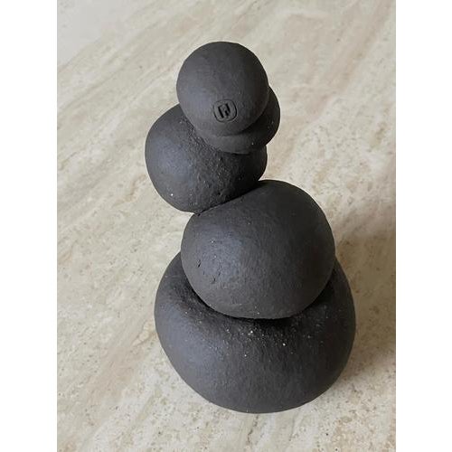 Contemporary Modder Dancing Through the Doubts Ceramic Sculpture by Françoise Jeffrey For Sale - Image 3 of 6