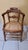 Brown Antique 1800s Wood Chairs Pair Carved Back Recaned Seats Refinished For Sale - Image 8 of 13