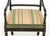 Regency Style Gilt and Ebonized Side Chair For Sale - Image 4 of 7