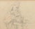 Figurative Henri-Pierre Danloux Woman Holding Basket, 18th Century For Sale - Image 3 of 6