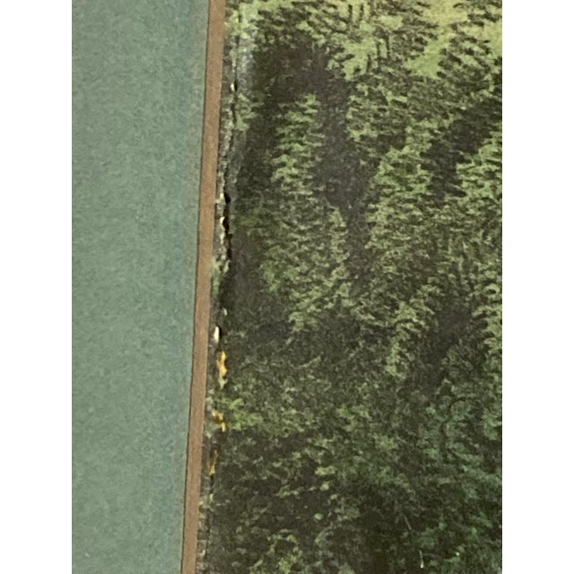Paper Mid 19th Century Original Americana Currier and Ives Colorful Spring Scene With Gate. For Sale - Image 7 of 12