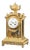 Antique French Louis XVI Style Ormolu Mantel Clock with Ed. Minart Movement from F. Barbedienne, 1850s For Sale