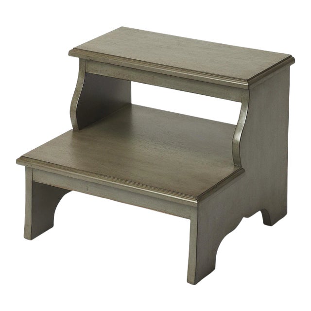 Melrose Step Stool, Gray For Sale