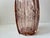 1930s Vintage Art Deco Vase in Pink Rosaline Glass, 1930s For Sale - Image 5 of 9
